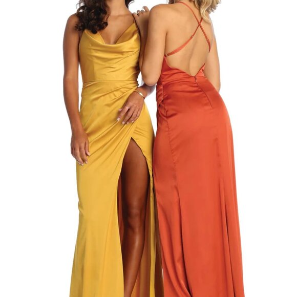 Dresses & Skirts - COPY - Formal dress,bridesmaid mother of the bride fitted green,yellow,red,blue…